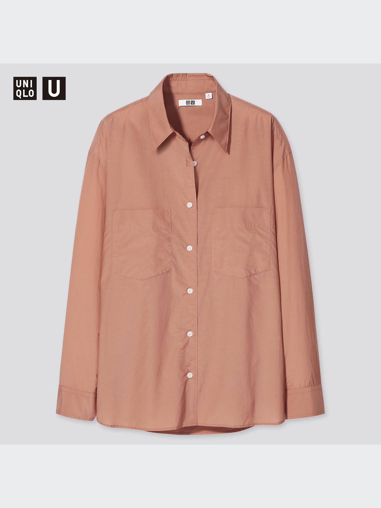 U Double Pocket Oversized Long-Sleeve Shirt | UNIQLO US
