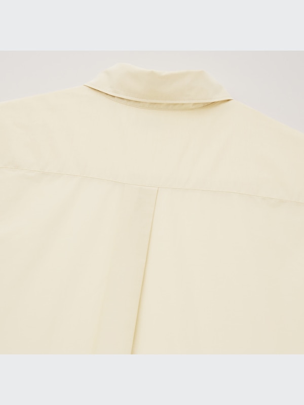 U Double Pocket Oversized Long-Sleeve Shirt