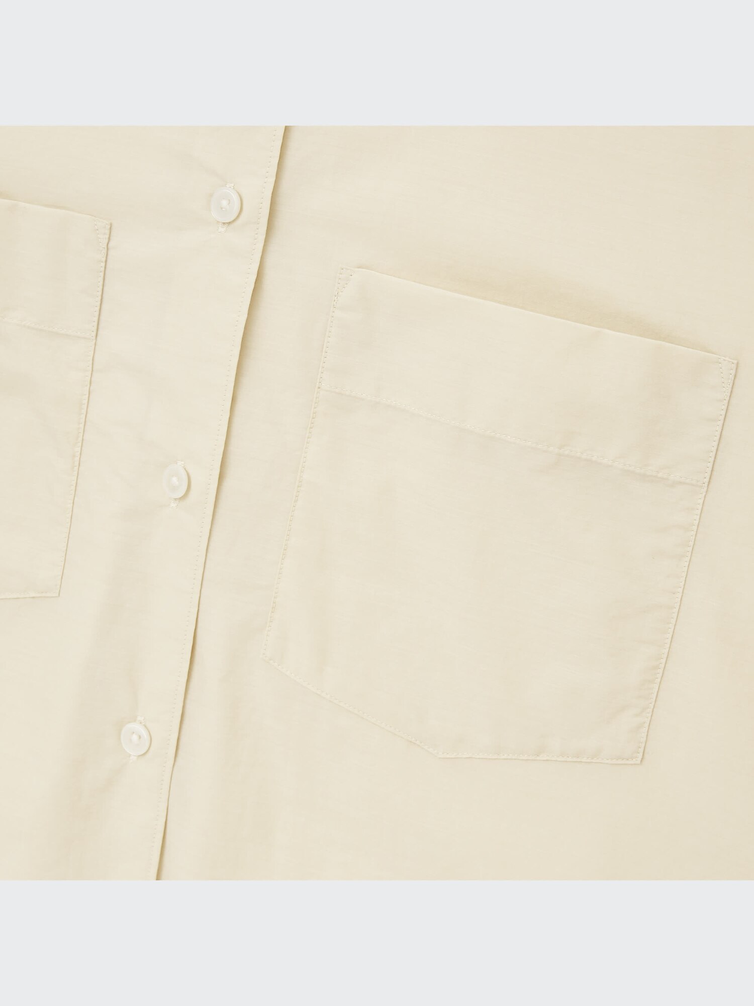 U Double Pocket Oversized Long-Sleeve Shirt | UNIQLO US