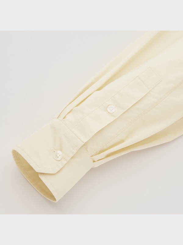 U Double Pocket Oversized Long-Sleeve Shirt