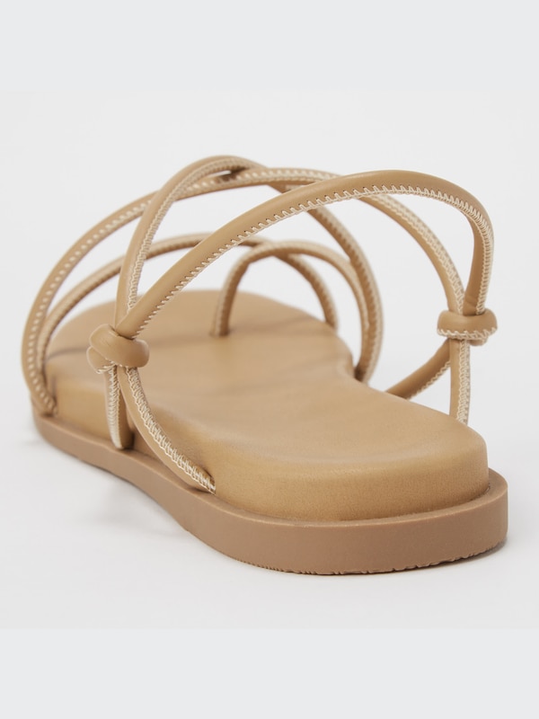 Comfort Feel Lace-Up Sandals