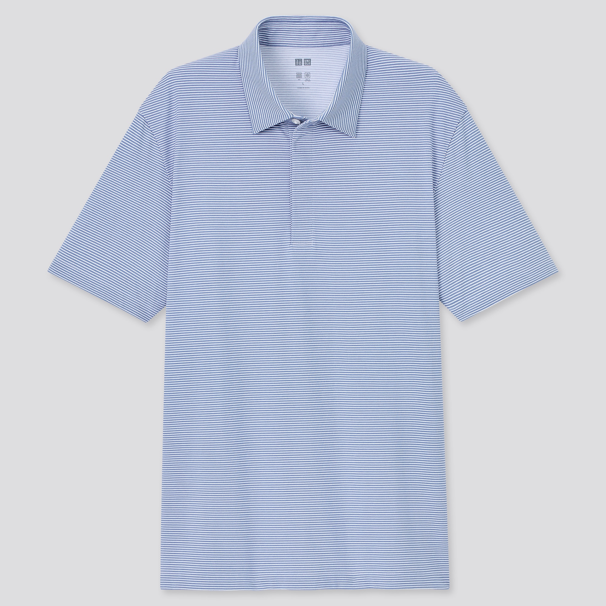 MEN AIRism FLY FRONT POLO SHIRT | UNIQLO US