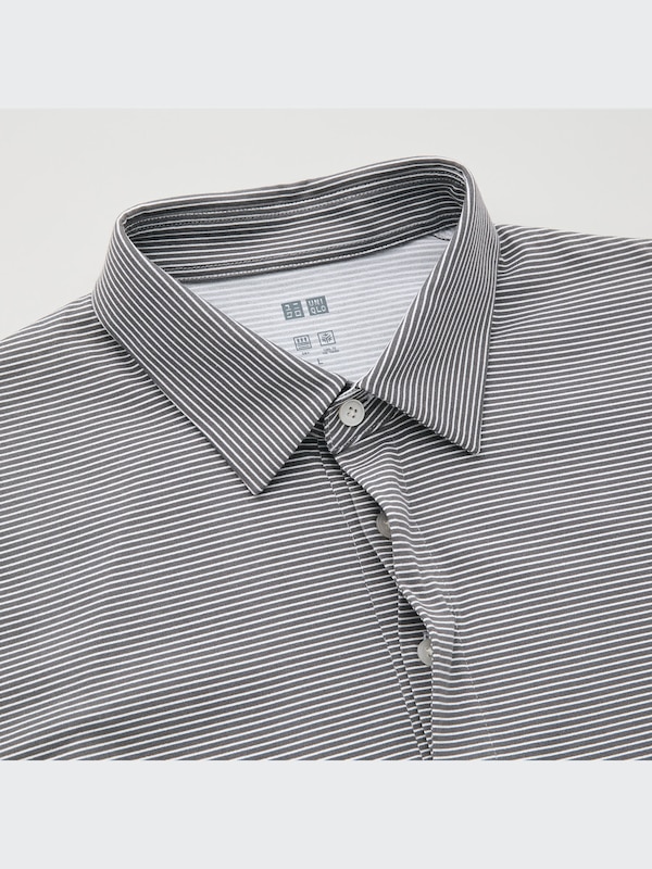 AIRism Fly Front Polo Shirt