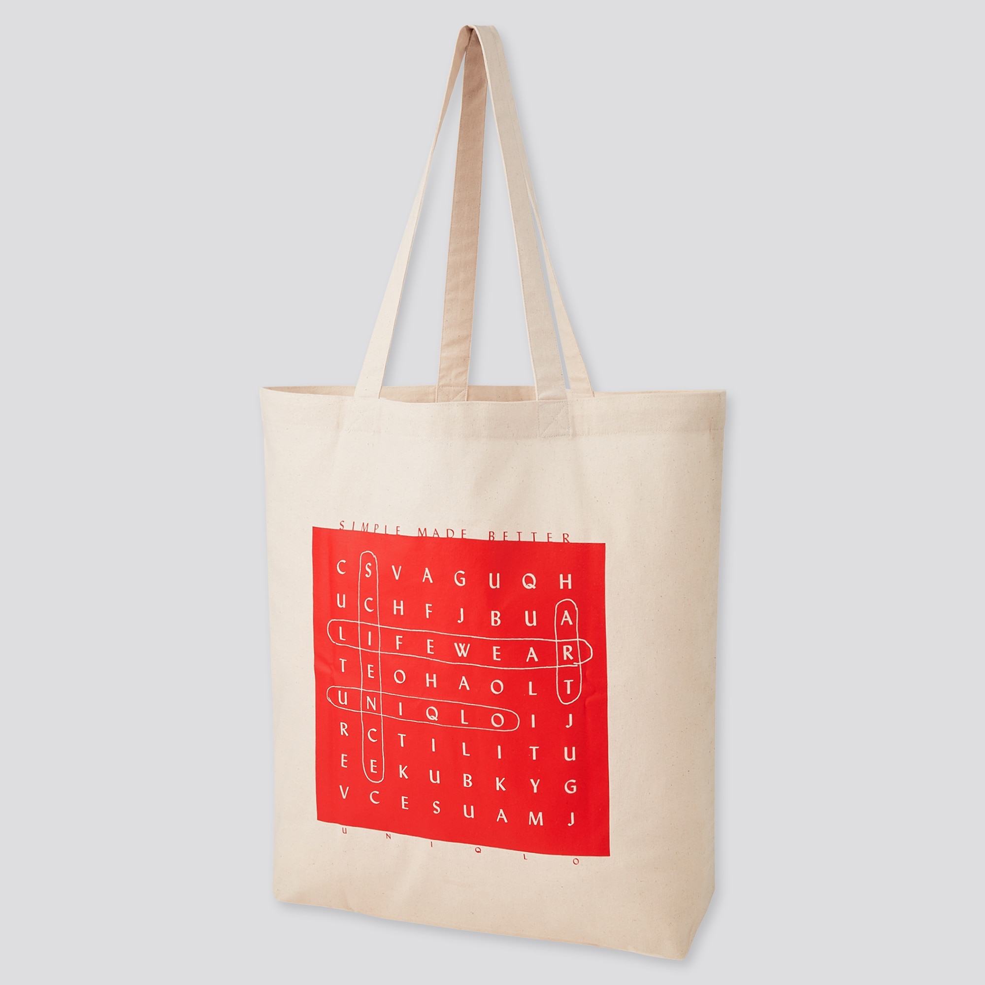 UNIQLO LifeWear Reusable Printed Tote Bag (Large) | StyleHint