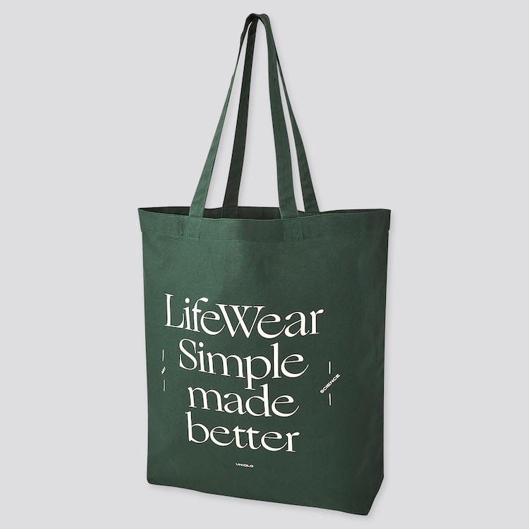 LifeWear Reusable Printed Tote Bag (Large)