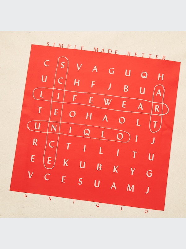 LifeWear Reusable Printed Tote Bag (Large)