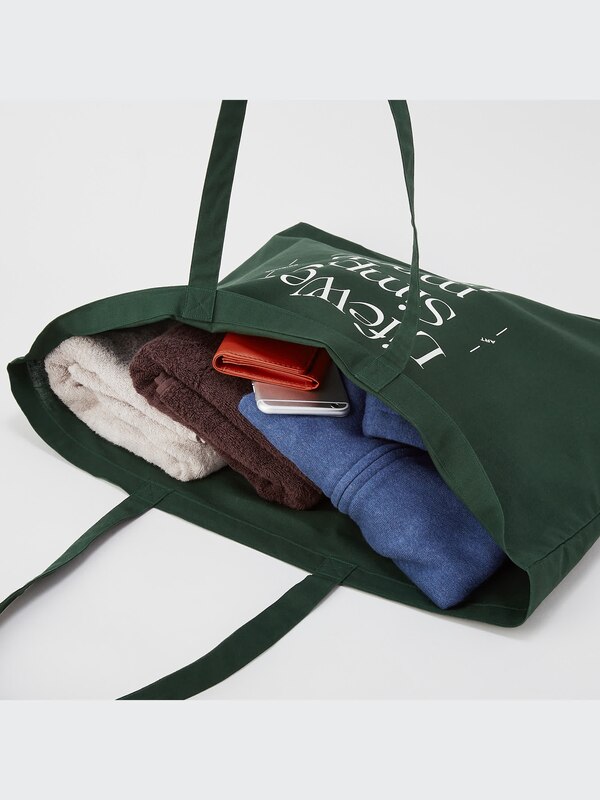 LifeWear Reusable Printed Tote Bag (Large)