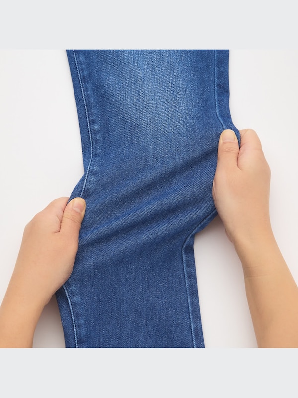 Ultra Stretch Denim Cropped Leggings Pants