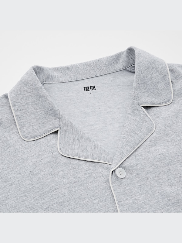 AIRism Cotton Long-Sleeve Pajamas