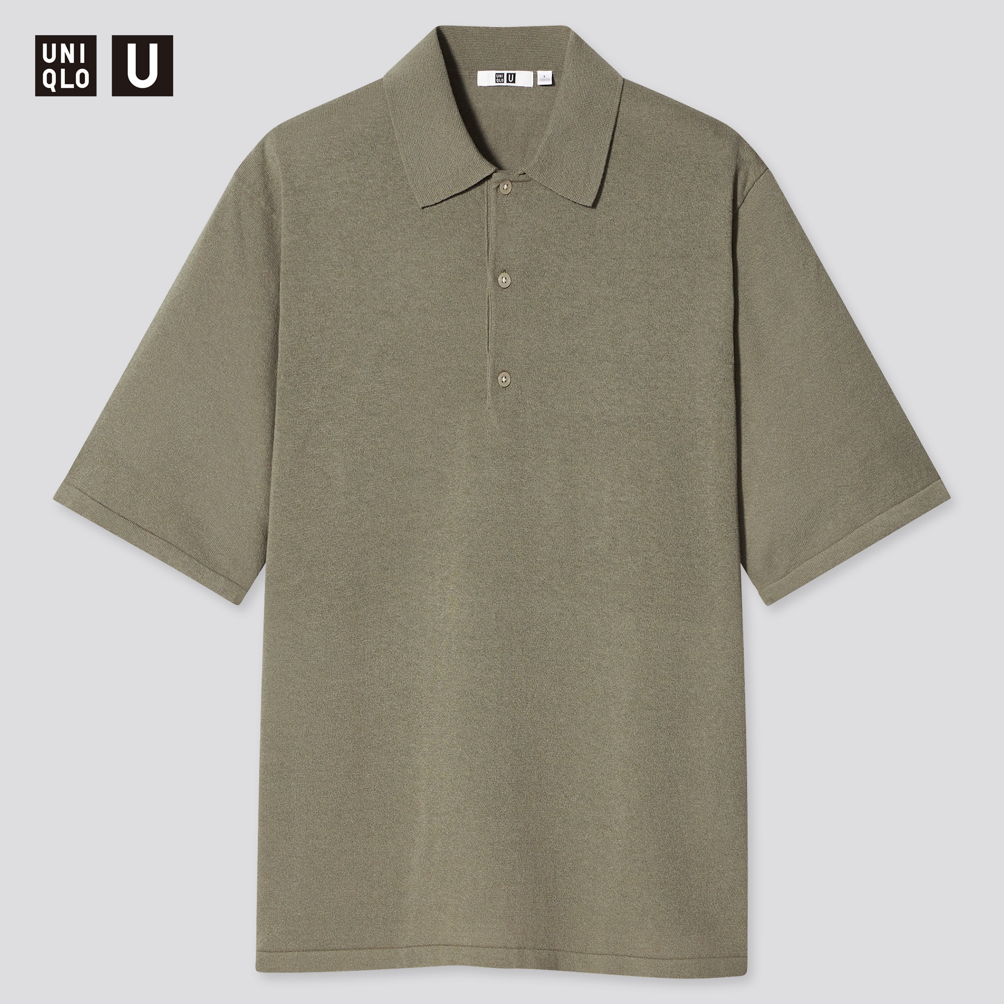 uniqlo button down polo