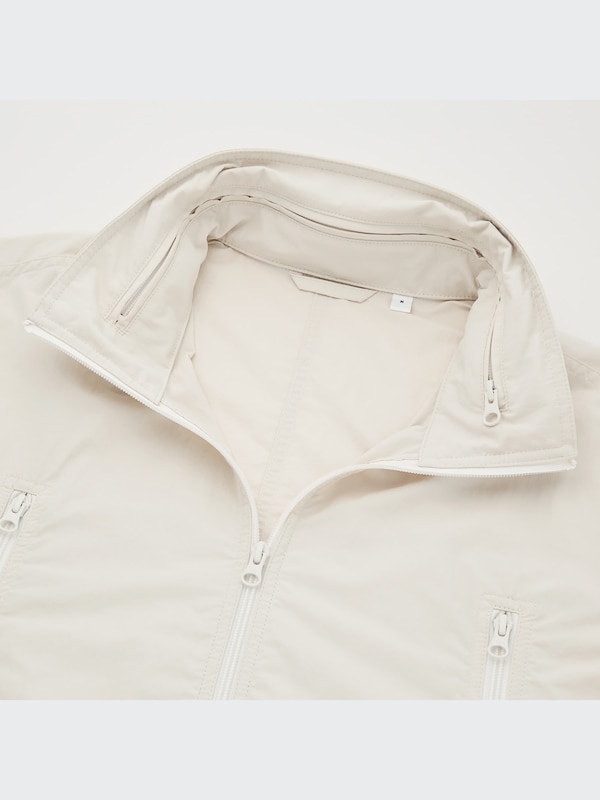 U Nylon Hooded Coat