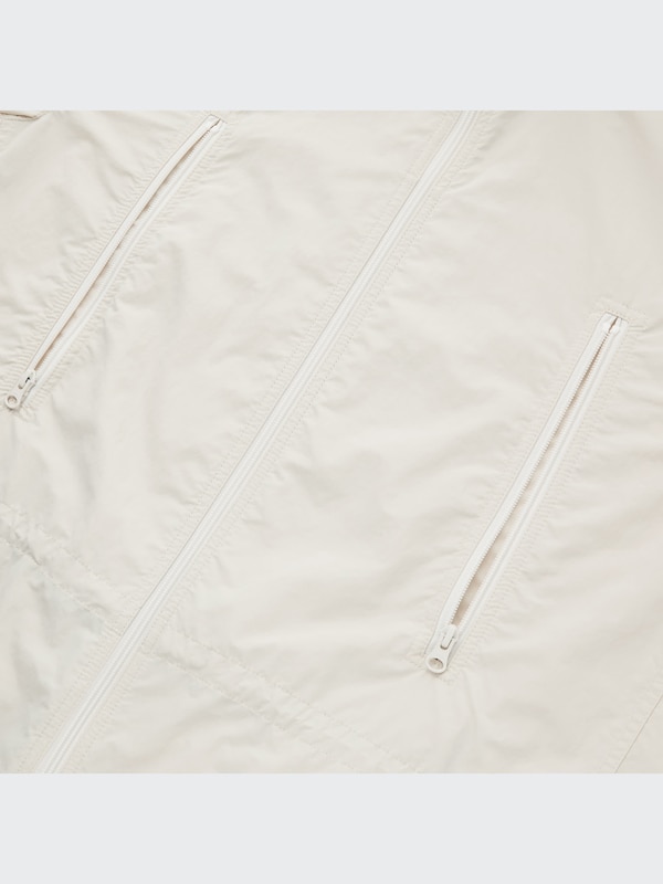 U Nylon Hooded Coat