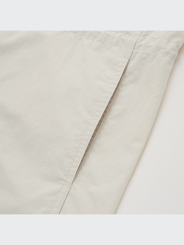U Nylon Hooded Coat