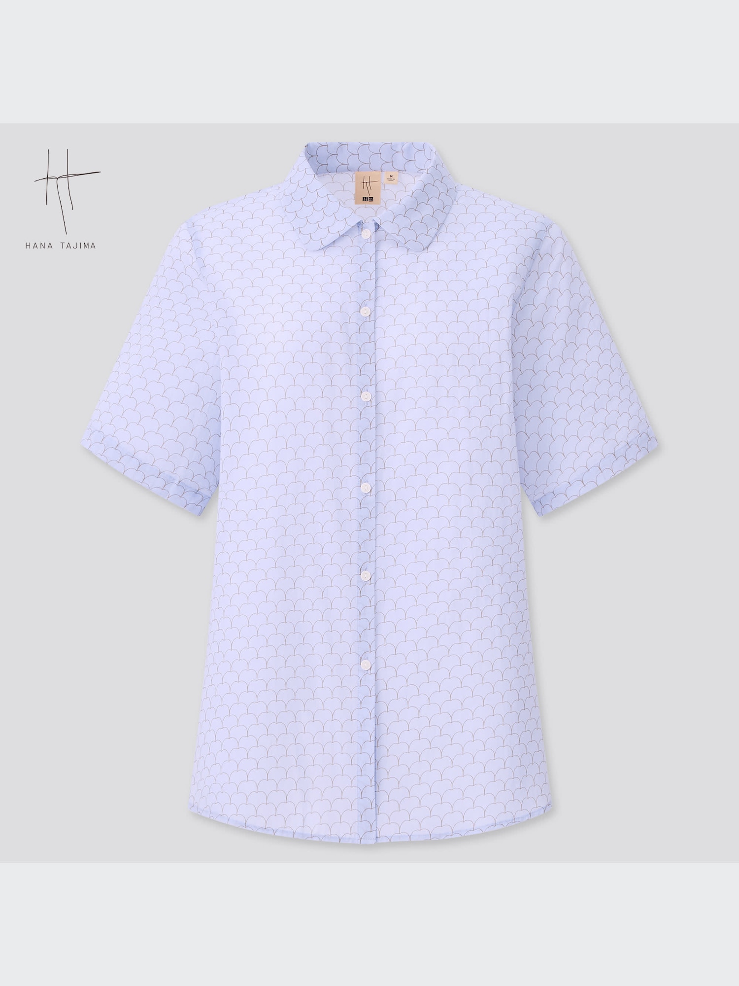 Cotton Printed Half-Sleeve Long Shirt (Hana Tajima) | UNIQLO US