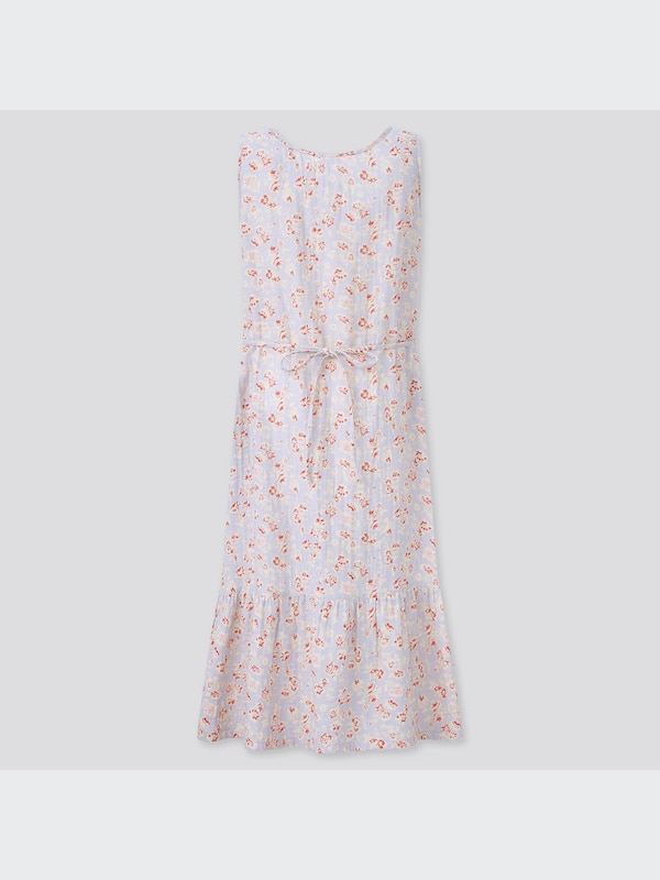Joy of Print Double-Gauze Lounge Dress