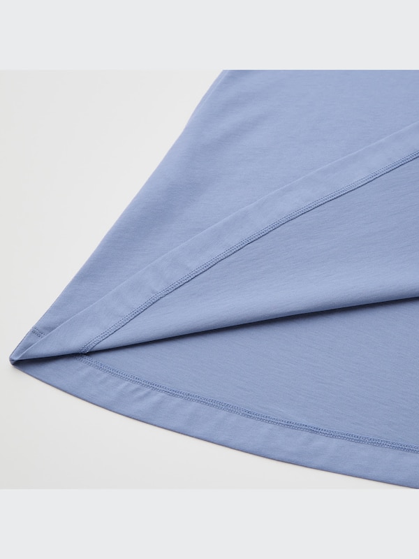 Smooth Cotton French Sleeve Dress