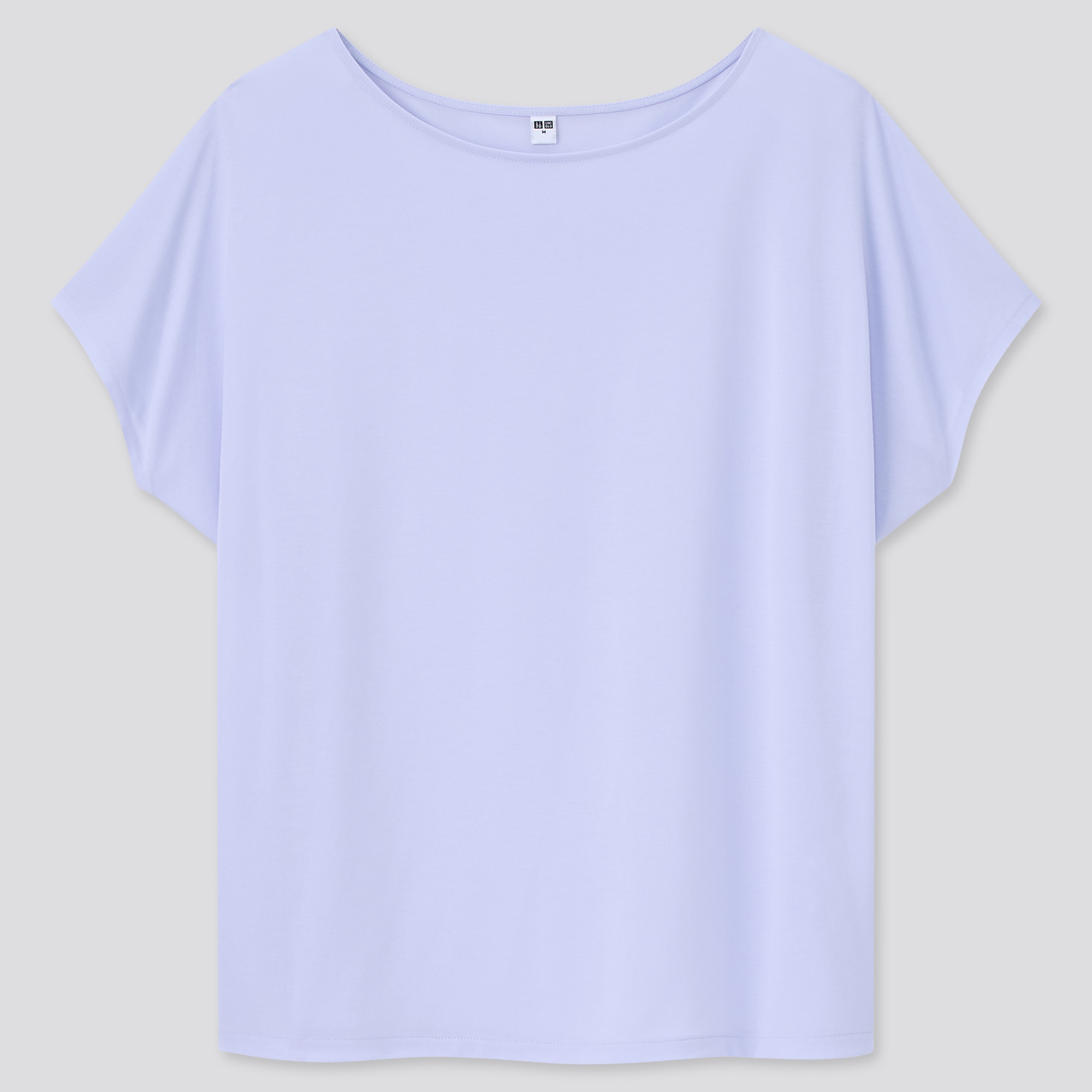 Drape Crew Neck Short-Sleeve T-Shirt | UNIQLO US