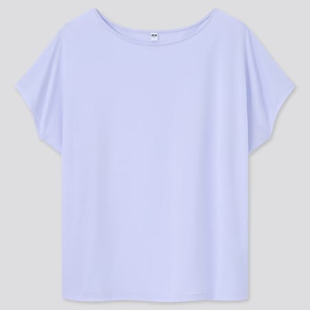 T-Shirt Drappeggiata Girocollo