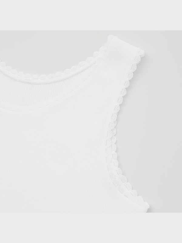 AIRism Cotton Blend Pointelle Tank Top