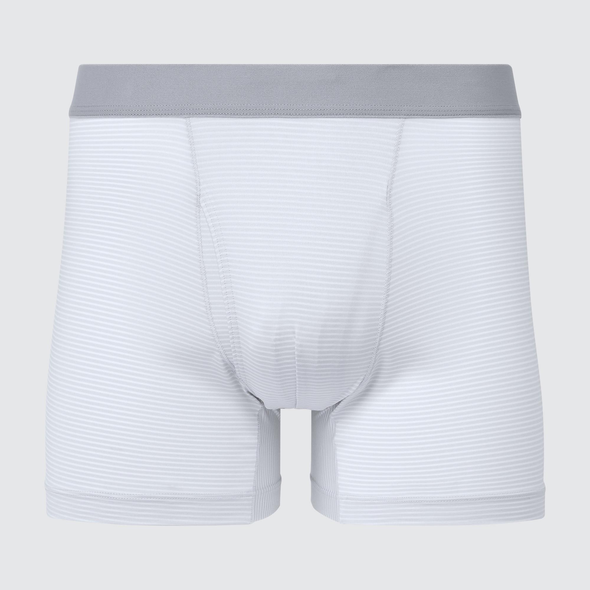 Uniqlo Mens Underwear  Airism Printed Boxer Briefs WINE * Moticommodity