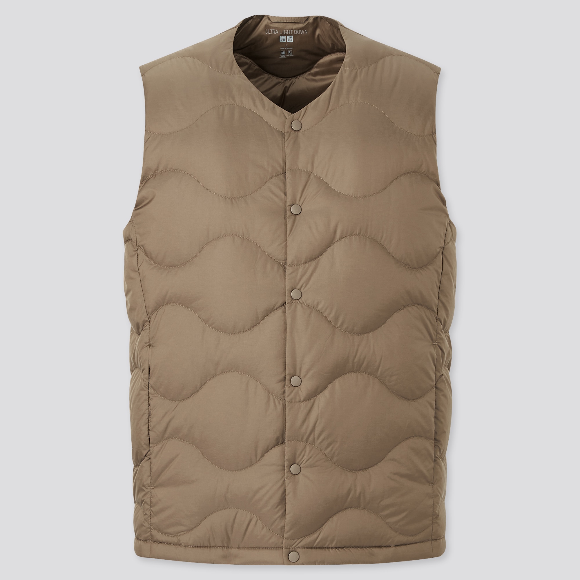 Ultra light shop down compact vest