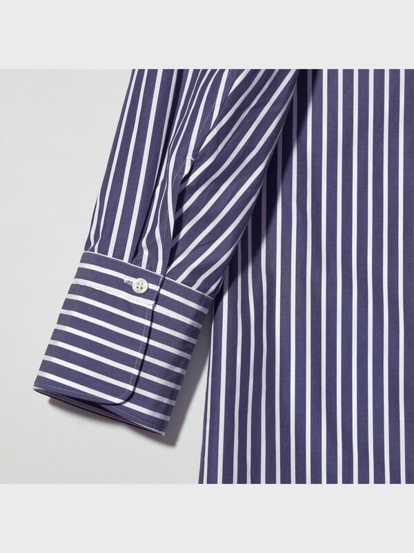 Supima® Cotton Stand Collar Long-Sleeve Shirt