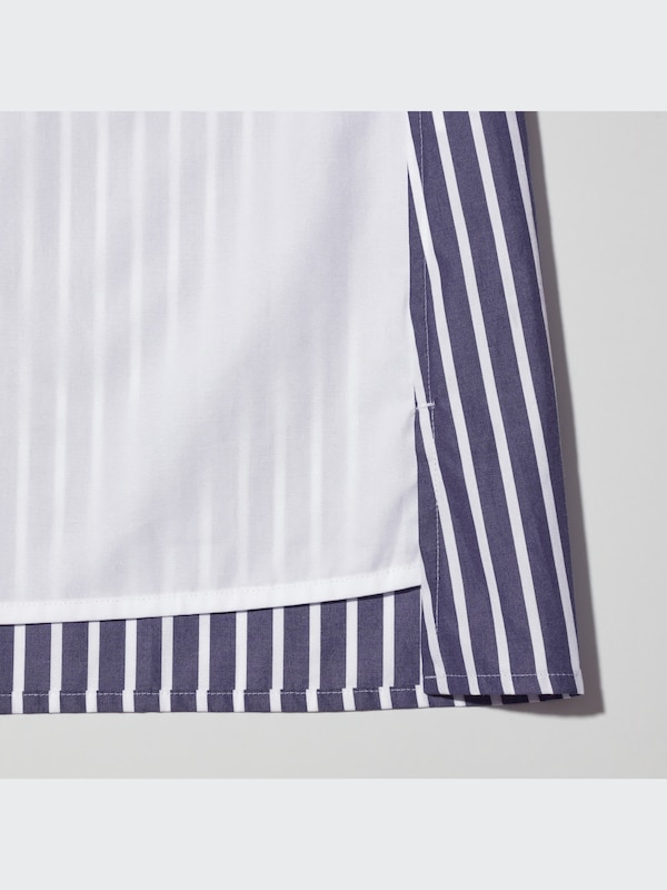 Supima® Cotton Stand Collar Long-Sleeve Shirt