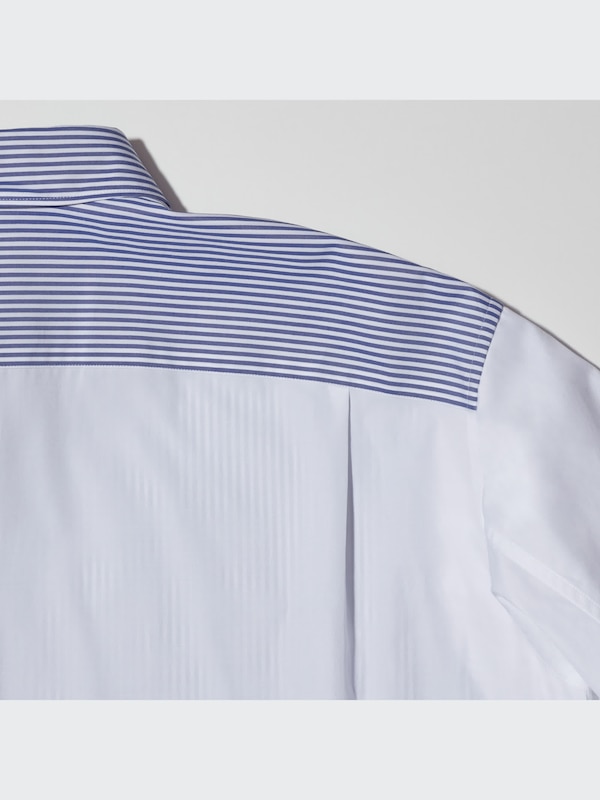 +J Supima® Cotton Striped Oversized Long-Sleeve Shirt