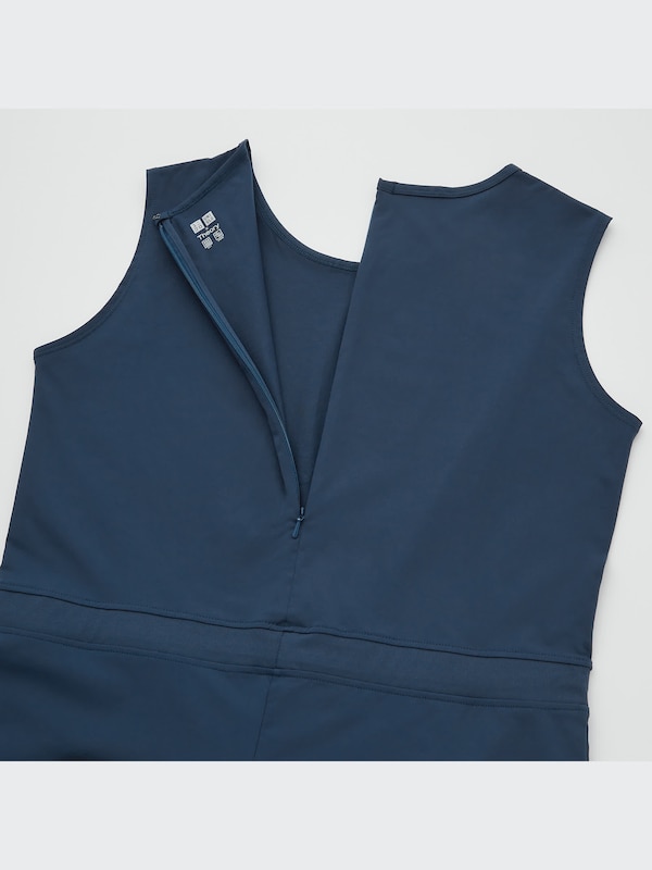 Ultra Stretch Sleeveless Jumpsuit (Theory)