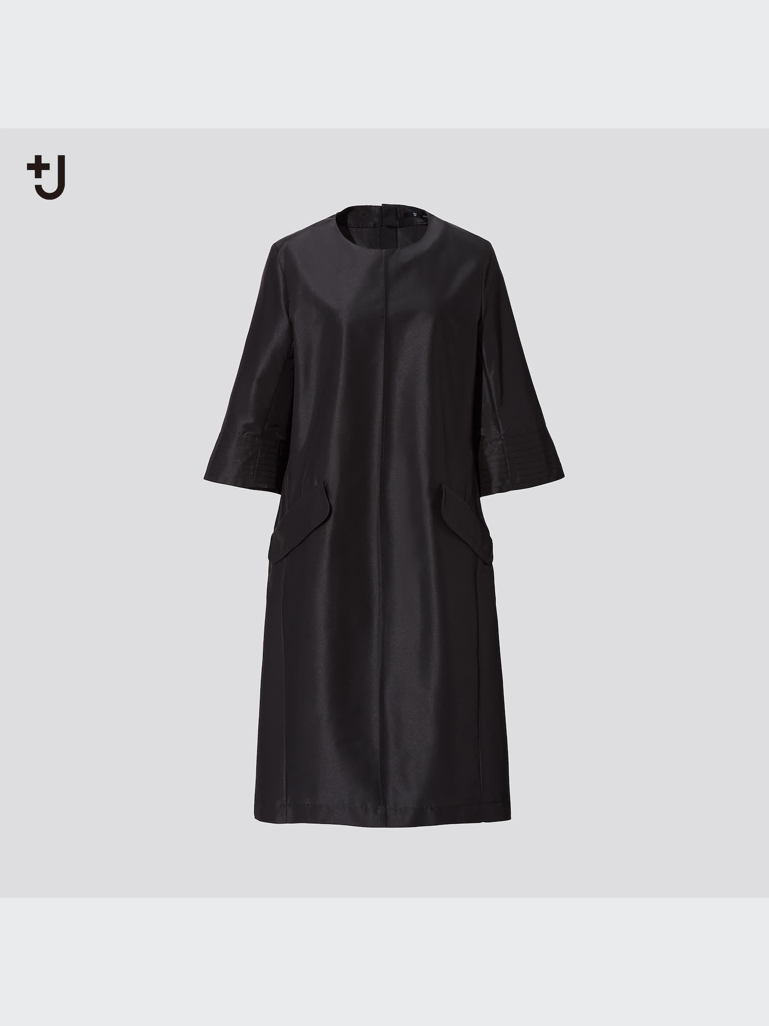 Women's +J Silk-Blend Half-Sleeve Dress | UNIQLO US