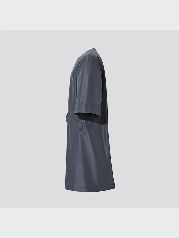 +J Silk-Blend Half-Sleeve Dress