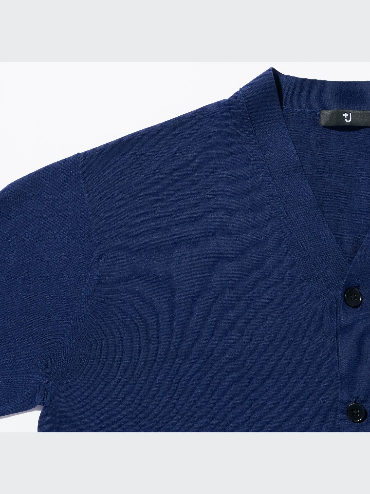 J Silk-Cotton V-Neck Long-Sleeve Cardigan | UNIQLO US