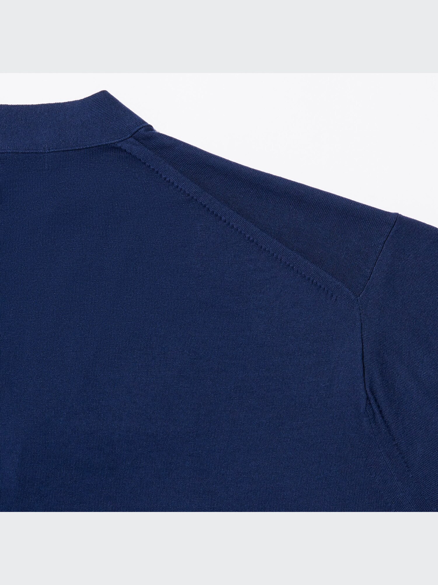 ユニクロ +J ジルサンダー コットンシルク カーディガン ネイビー UNIQLO - ユニクロ +J ジルサンダー コットンシルク