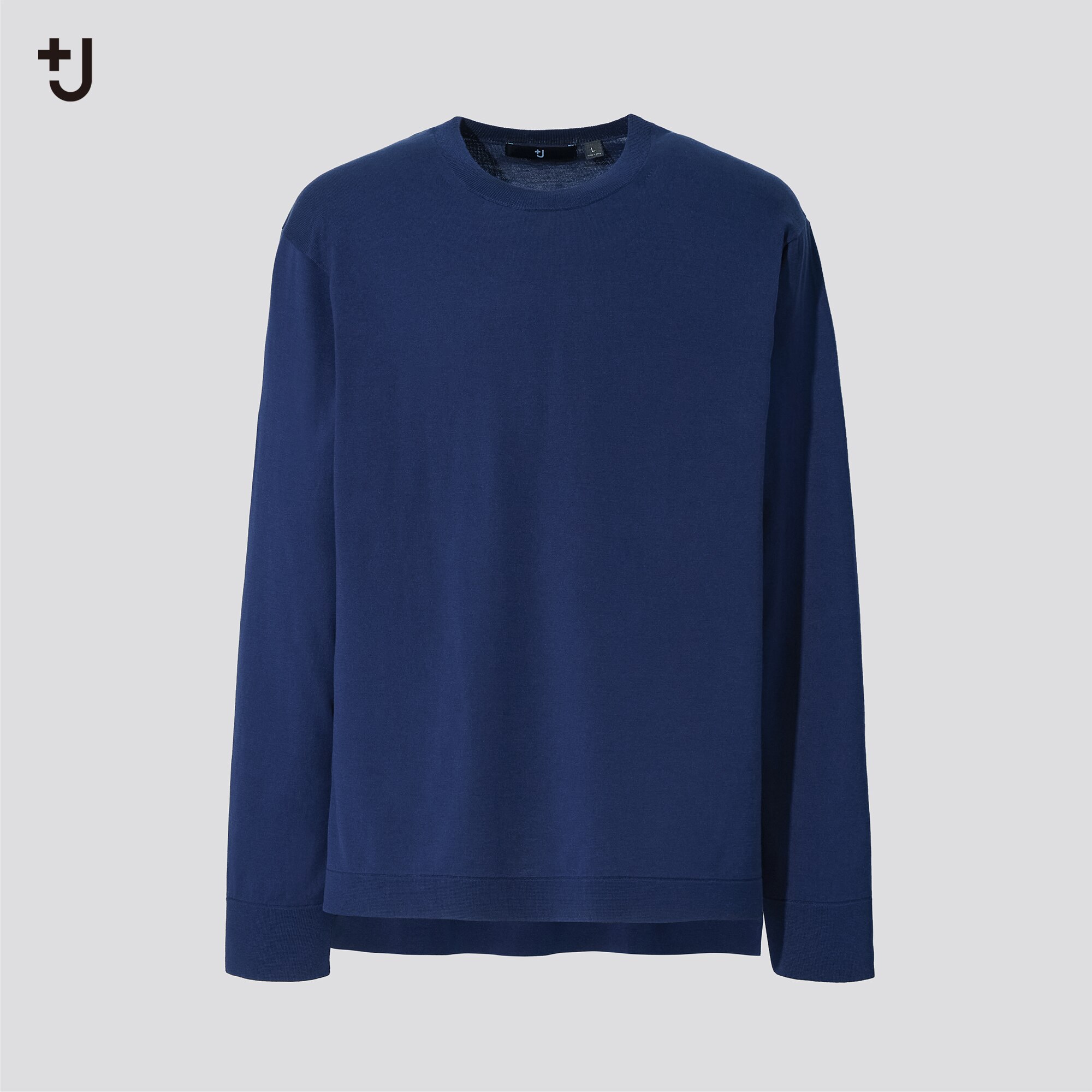 uniqlo premium lambswool crew neck sweater