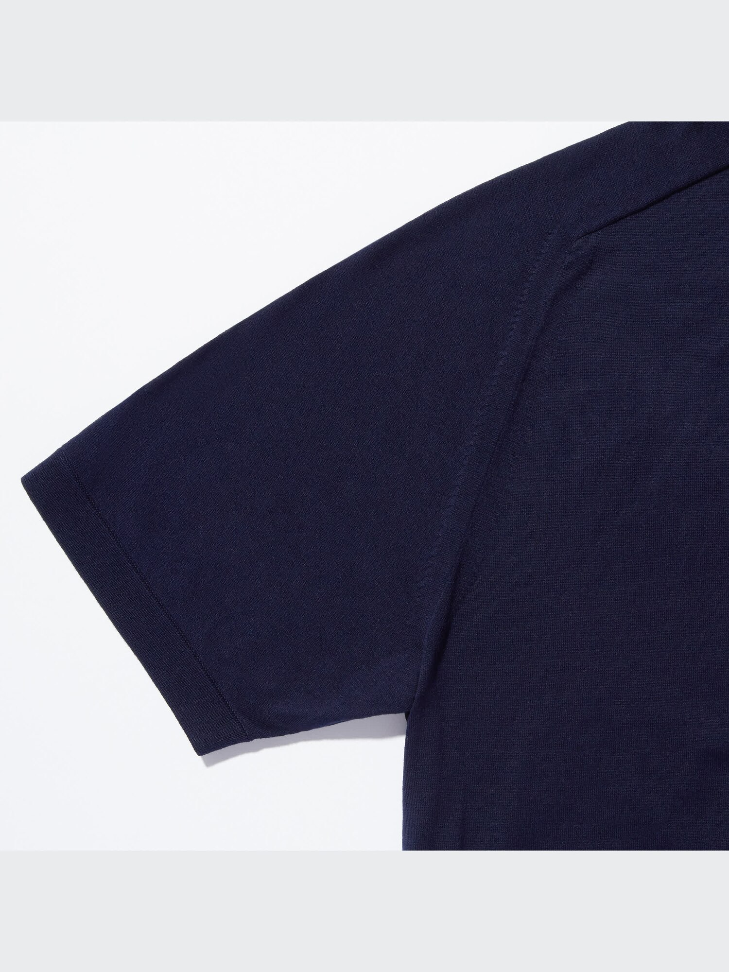 J Silk-Cotton Knitted Short-Sleeve Polo Shirt | UNIQLO US