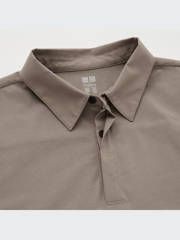 AIRism Slim-Fit Short-Sleeve Polo Shirt (Theory)