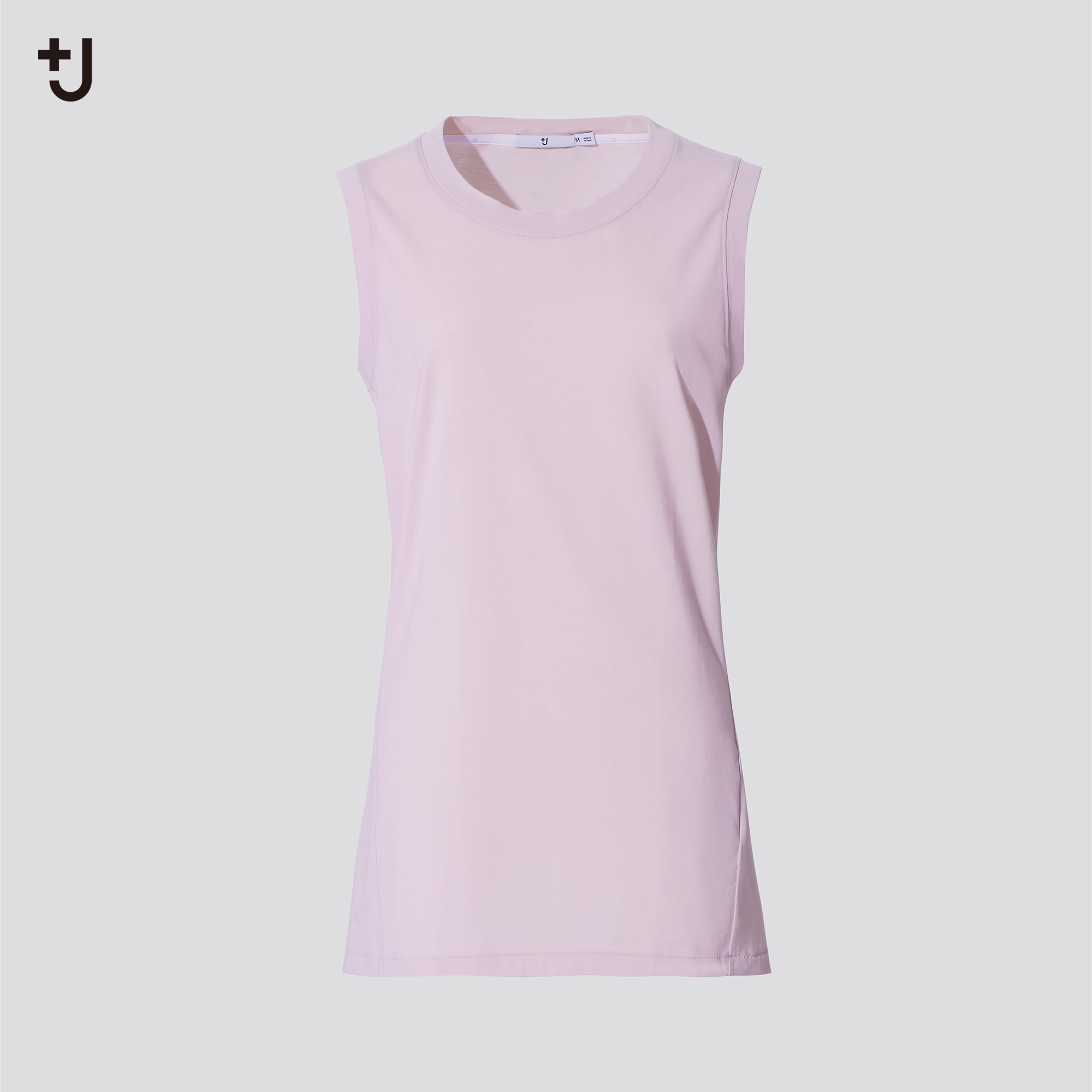 scoop neck sleeveless t shirt