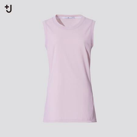 Women +J Supima Cotton Stretch Sleeveless T-Shirt