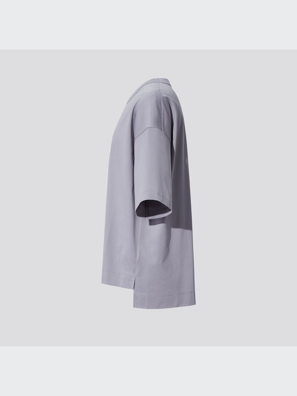 +J Supima® Cotton Oversized Half-Sleeve T-Shirt