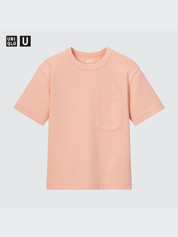 U AIRism Cotton Crew Neck Short-Sleeve T-Shirt
