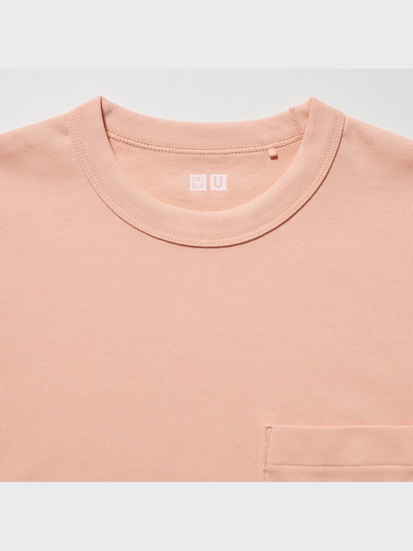 U AIRism Cotton Crew Neck Short-Sleeve T-Shirt