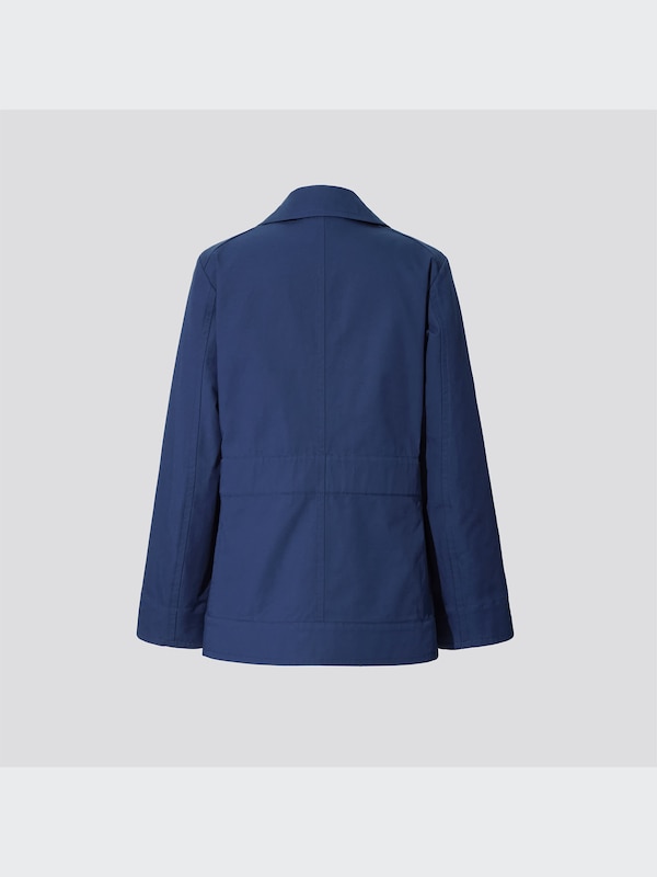 +J Cotton-Linen Safari Jacket