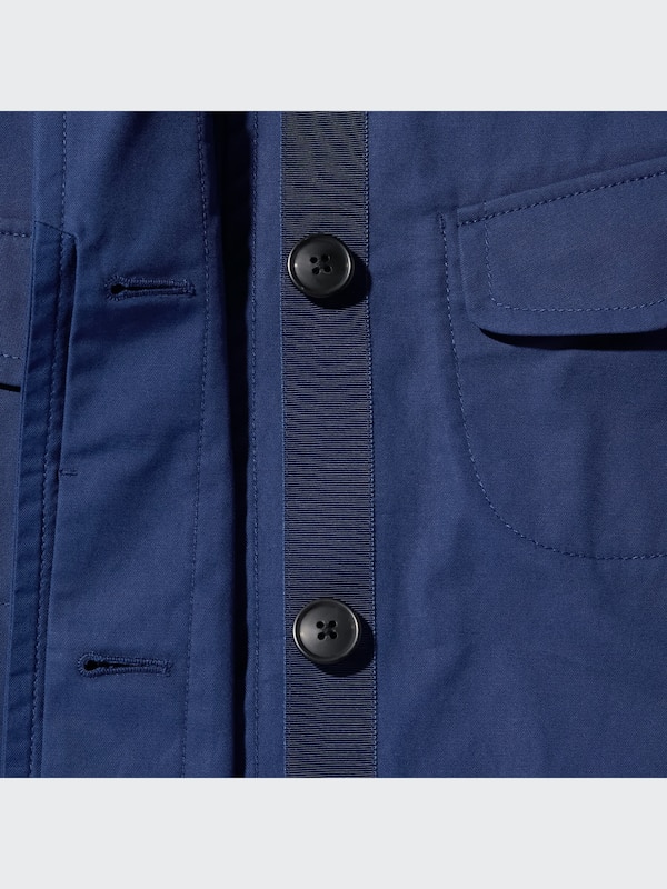 +J Cotton-Linen Safari Jacket