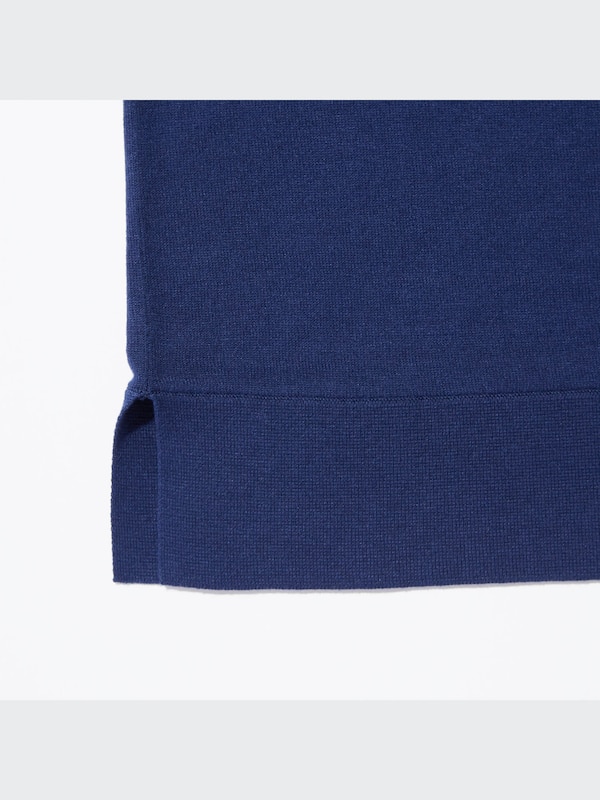 +J Silk-Cotton Crew Neck Short-Sleeve Sweater