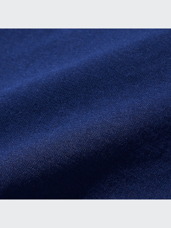 +J Silk-Cotton Crew Neck Long-Sleeve Sweater