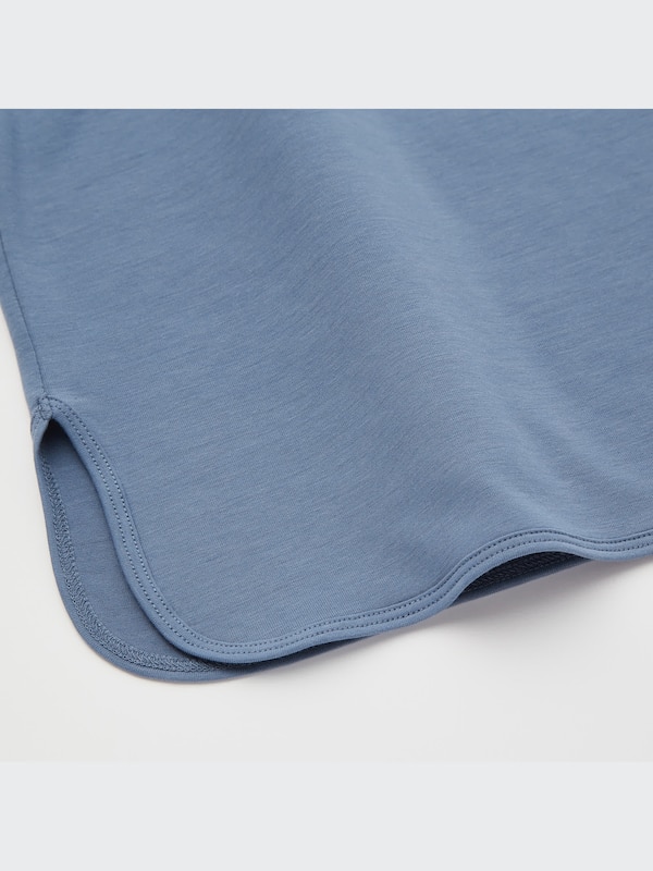 AIRism Boat Neck Half-Sleeve T-Shirt (Theory)