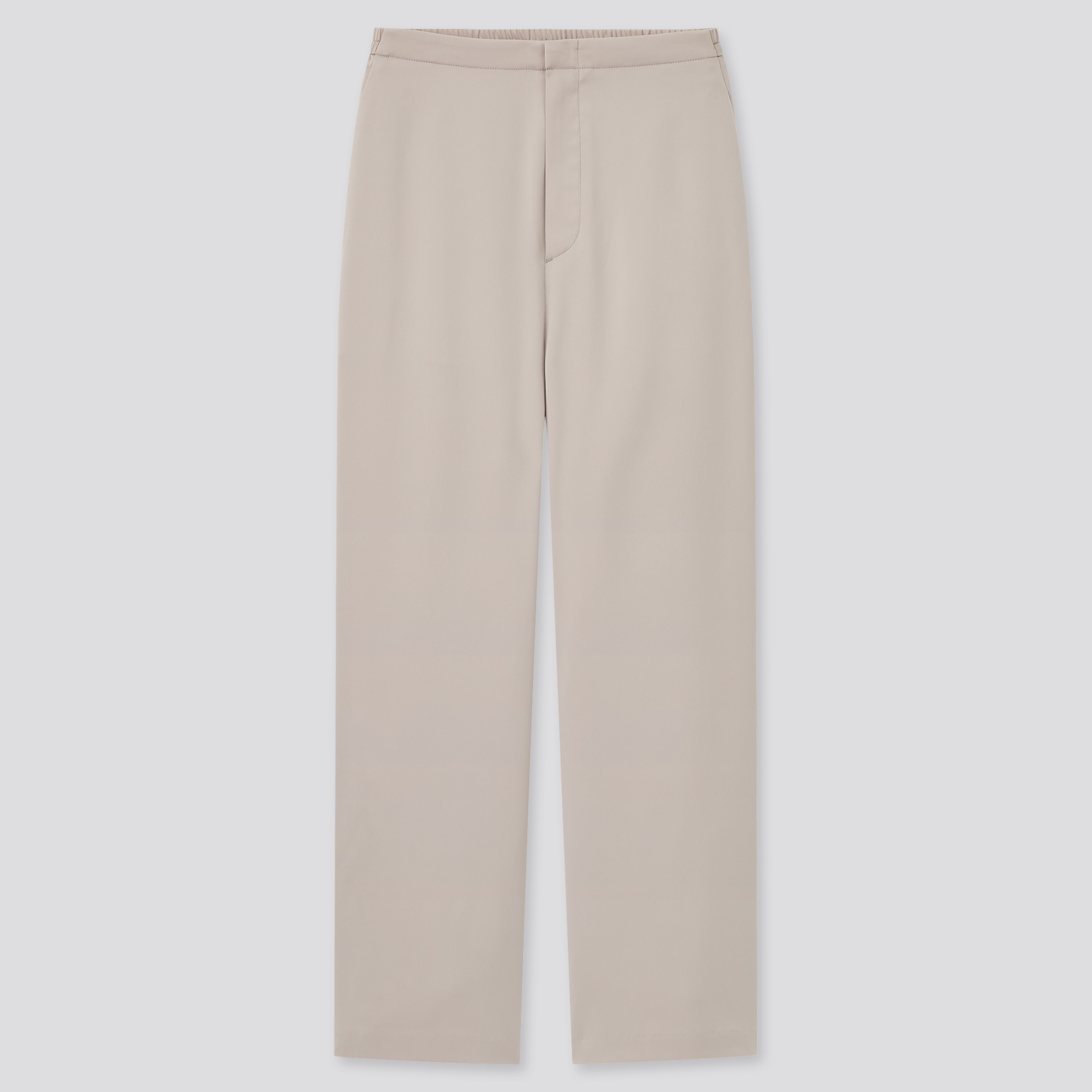 UNIQLO Satin Relaxed Straight Pants | StyleHint