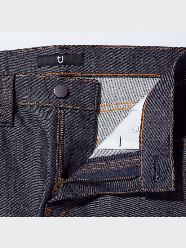 +J Selvedge Straight Jeans