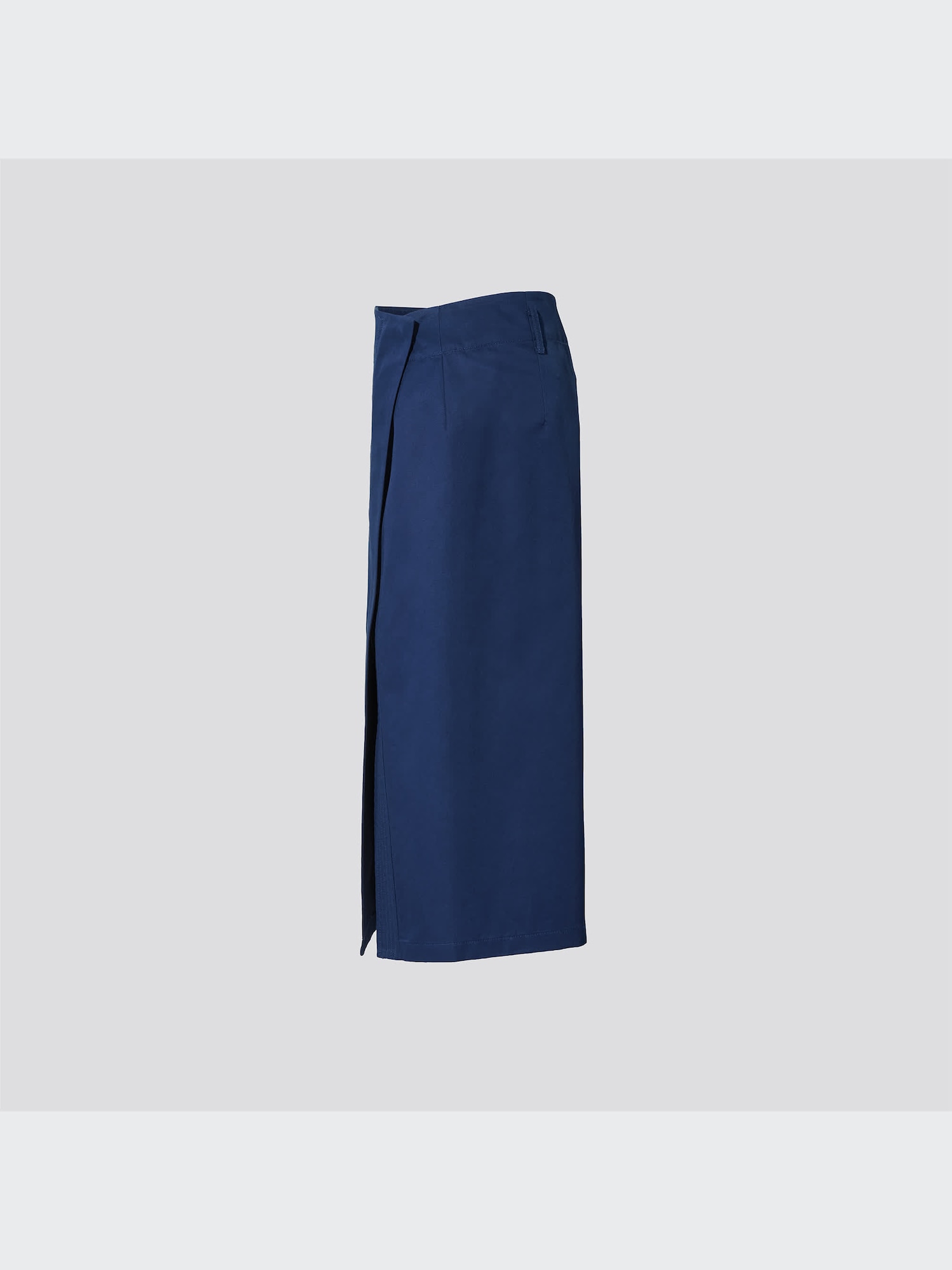 J Linen-Cotton Wrap Skirt | UNIQLO US