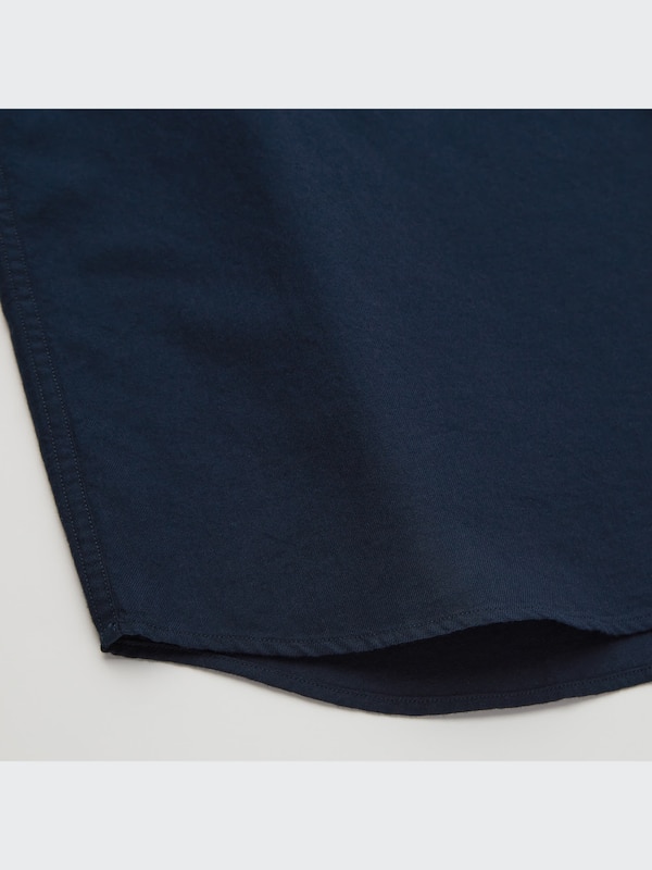 Soft Twill Pullover Long-Sleeve Shirt